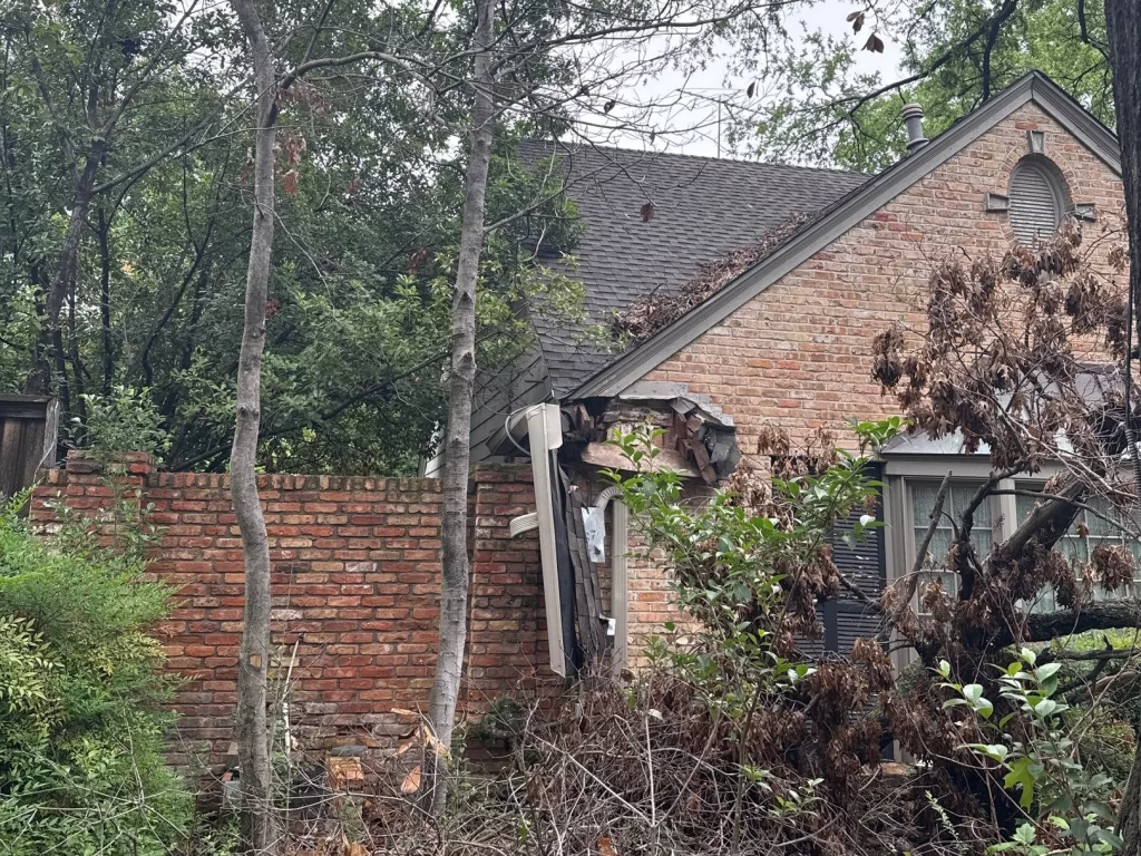 Storm Damaged Roof in Richardson